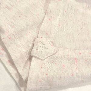 Rag and Bone white with pink speckles T shirt - size L